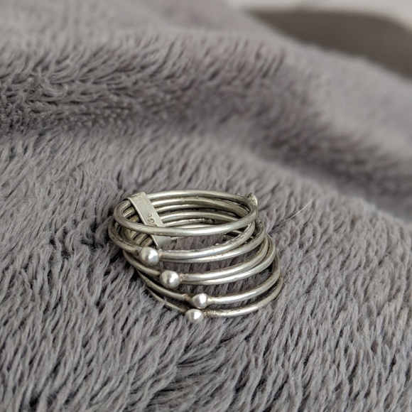 Jewelry - STERLING SILVER STACK RING